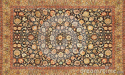 Oriental carpet Stock Photo