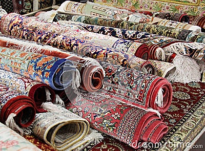 Oriental carpets Stock Photo