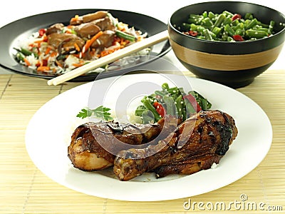 Oriental cuisine Stock Photo