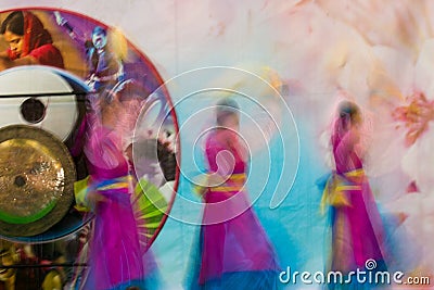 Oriental culture festival Editorial Stock Photo