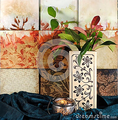 Oriental decoration objects Stock Photo