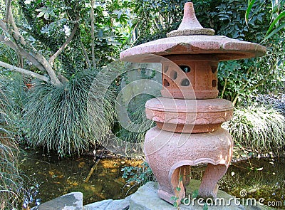 Oriental garden Stock Photo