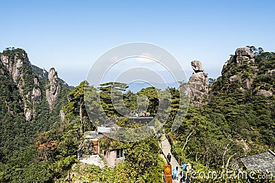 Oriental Goddess resting area Editorial Stock Photo