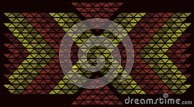 Oriental kilim design Vector Illustration