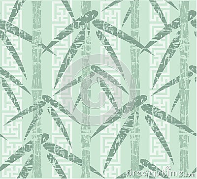 Oriental Seamless Background Vector Illustration