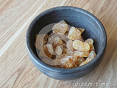 Oriental sweets in a container Stock Photo