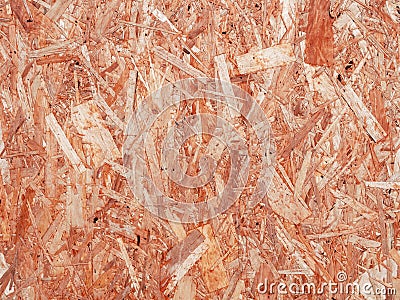 Oriented strand board OSB pattern Stock Photo