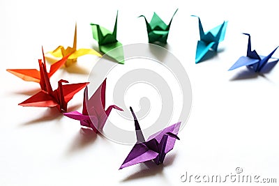 Origami Stock Photo