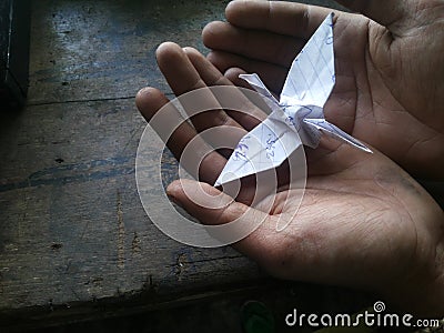 Origami Stock Photo