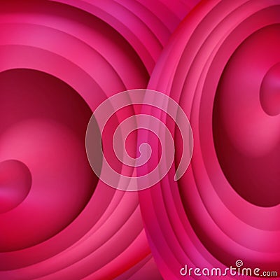 Red gradient background with tinted wavy lines. Stock Photo