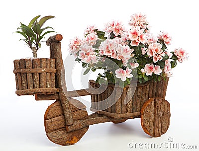 Original flowerpot Stock Photo