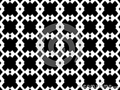 Original repeat abstract geometrical background, seamless pattern Vector Illustration