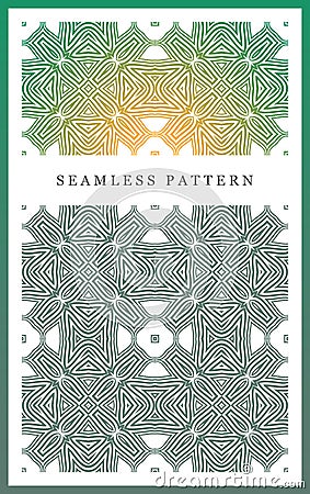 Original seamless pattern, high quality. Rhythmic pattern, based on symmetry Stock Photo