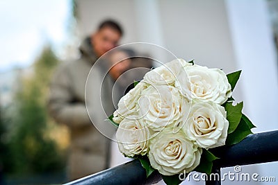 Original wedding flowers Stock Photo