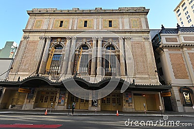 Geary Theater ACT Toni Rembe Theater San Francisco 3 Editorial Stock Photo