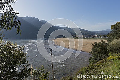 The Orion beach from Sonabia Stock Photo