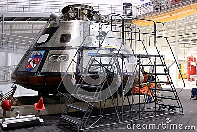 Orion Spacecraft Mockup Editorial Stock Photo