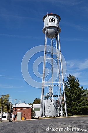 Orion Water Tank Editorial Stock Photo