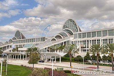 Orlando Orange County Convention Center Stock Photo