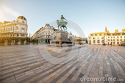Orleans city in France Stock Photo