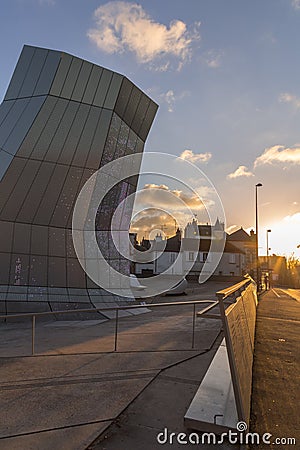 The Frac Centre-Val de Loire, Orleance, France Editorial Stock Photo