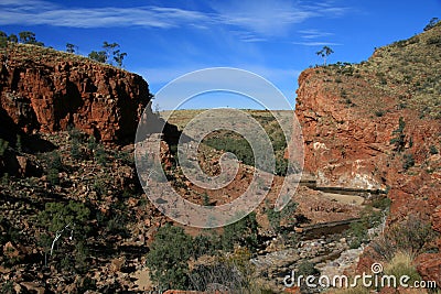 Ormiston Gorge, Australia Stock Photo