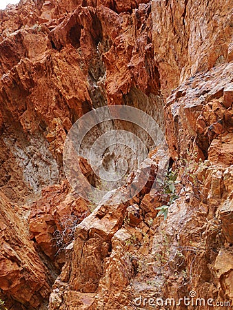 The Ormiston gorge in the Mcdonnell ranges Stock Photo