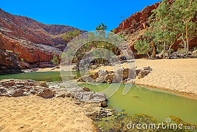 Ormiston Gorge Northern Territory Stock Photo