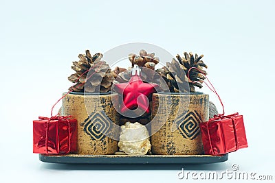 ornament decoration christmas christmas festive season seasonal decorative Stock Photo