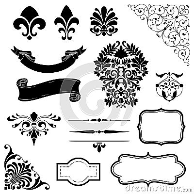 Ornament Set Vector Illustration