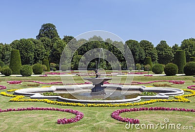 Ornamental garden Stock Photo