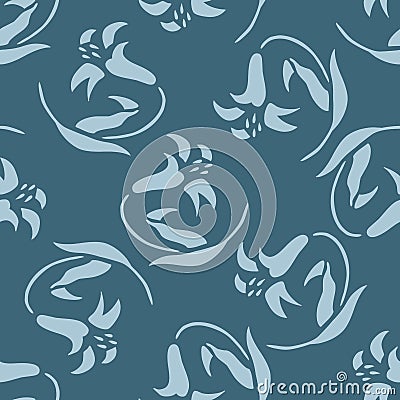 Ornamental seamless background. Pattern for dresses, wallpapers, children`s room decor. The tiles can be combined with each other. Vector Illustration