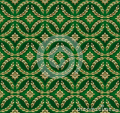 Ornamental seamless pattern Vector Illustration