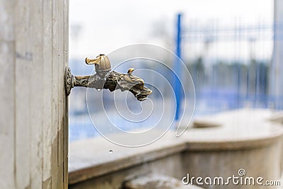 Ornamental tap Stock Photo