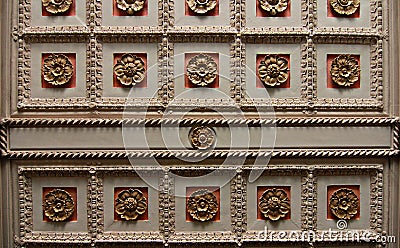 Ornate Ceiling Stock Photo