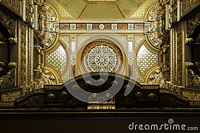 Ornate ceiling Stock Photo