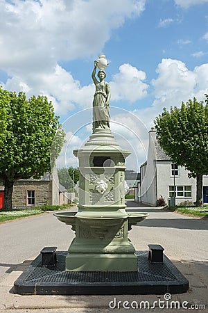 Ornate Drinking Fountain Stock Photo