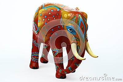 Ornate Elephant Stock Photo