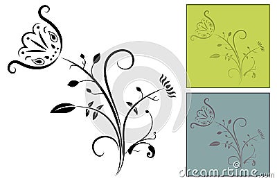 Ornate Flower Design Vector Illustration