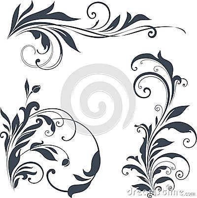 Ornate Motifs Vector Illustration