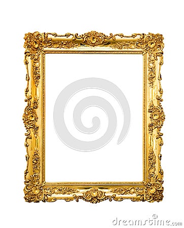 Ornate picture frame Stock Photo