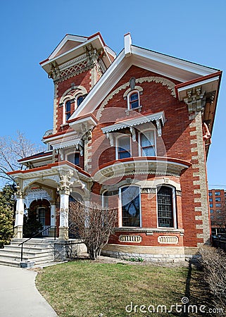 Ornate Victorian House Royalty Free Stock Photo - Image 