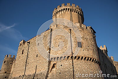 Orsini Castle in Nerola Editorial Stock Photo