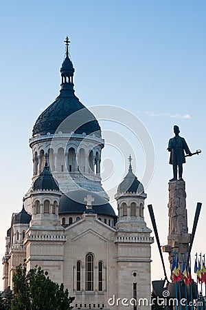 Orthdox Cathedral Cluj Stock Photo