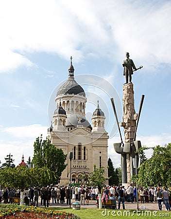 Orthdox Cathedral Cluj Editorial Stock Photo