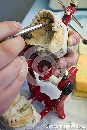 Orthodontic office Stock Photo