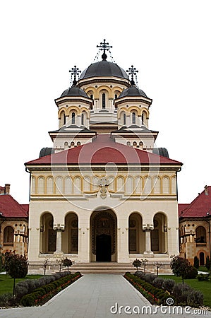 Orthodox cathedral Stock Photo