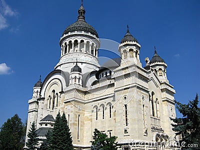 The Orthodox Cathedral of Cluj-Napoca, Romania Stock Photo