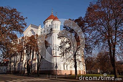 Orthodox Cathedral of the Theotokos Stock Photo