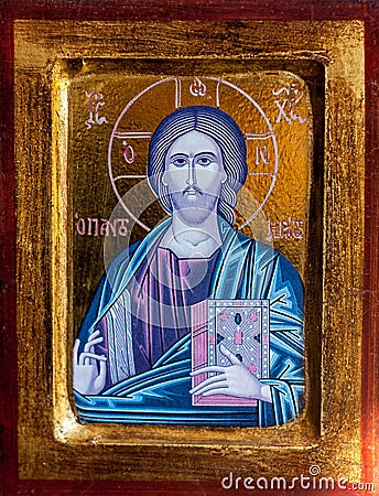 Orthodox christian icon Stock Photo